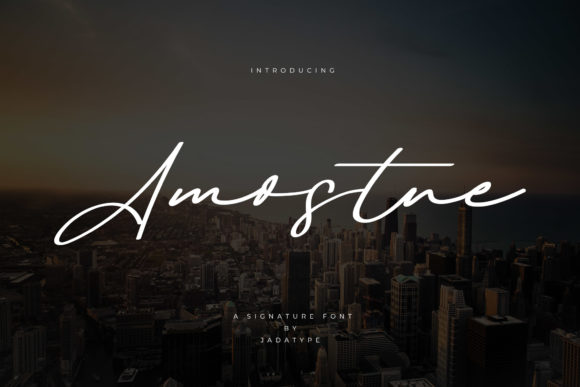 Amostne: A Elegant Font for Web Design