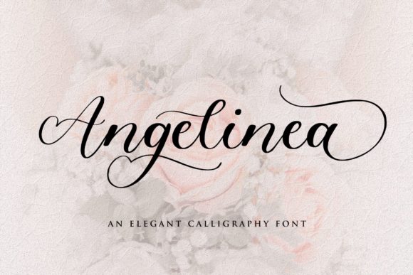 Angelinea: A Delicate Script Font