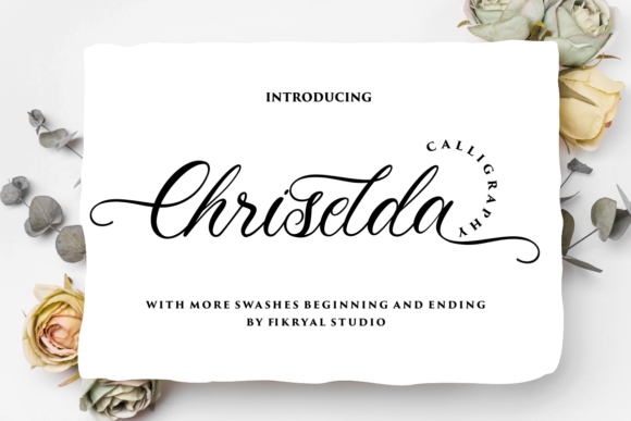 Chriselda: A Delicate Typeface for Creative Projects