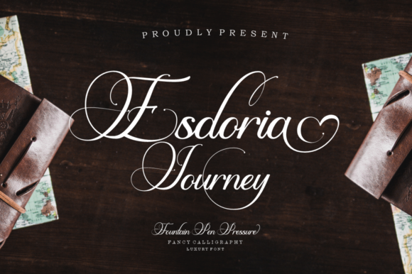 Esdoria Journey Font for Creative Projects
