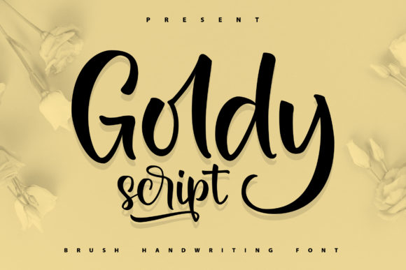 Goldy: A Flowing Script for Creative Projects