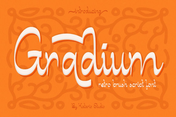 Gradium: A Beautiful Script Font for Creative Projects