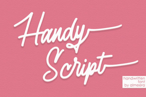 Handy: A Script Font for Elegant Design