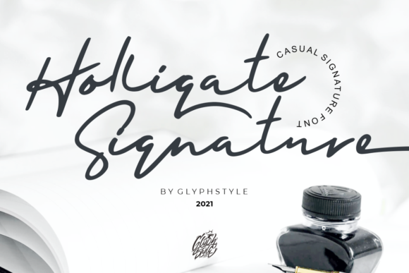 Holligate: A Handwritten Font for Web Design