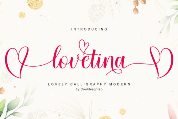 Lovetina: A Stylish Script Font