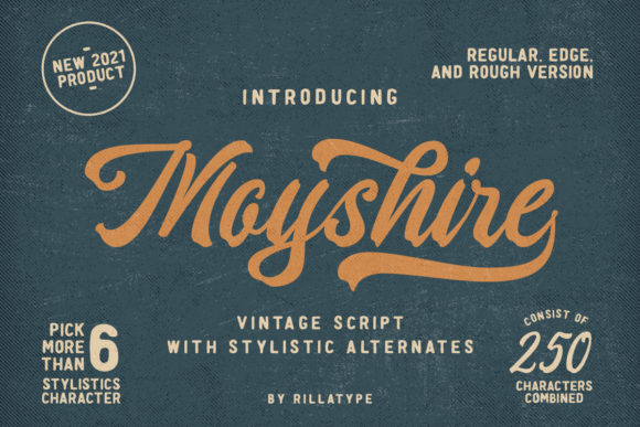Moyshire Font: Bold & Stylish