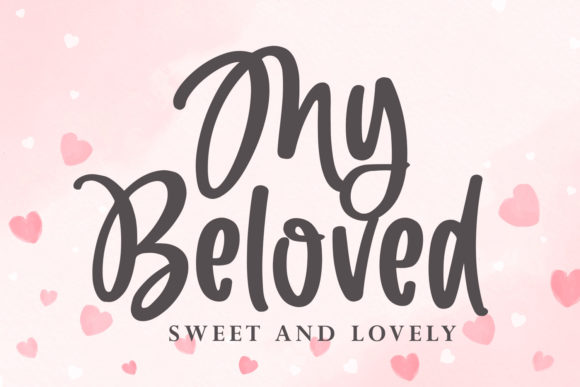 My Beloved Font: Elegant and Effective
