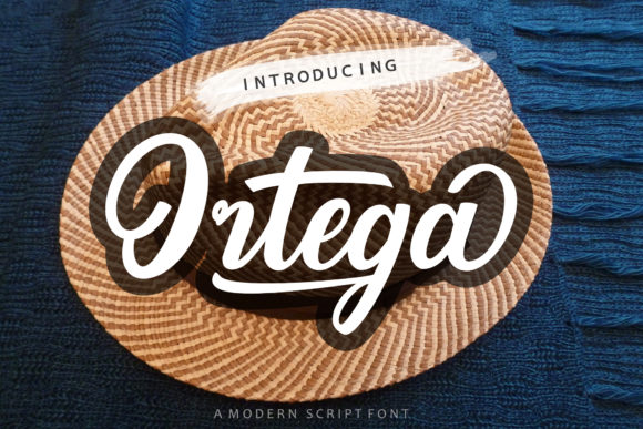 Ortega: A Handwritten Font for Elegant Design