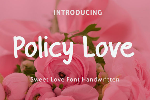 Policy Love: A Font for Thoughtful Design