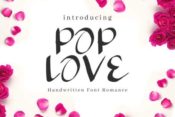 Pop Love: A Playful Font for Creative Projects