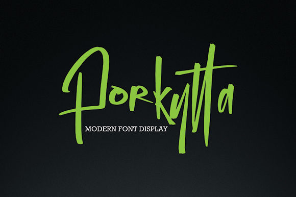 Porkytta: Quirky Handwritten Font