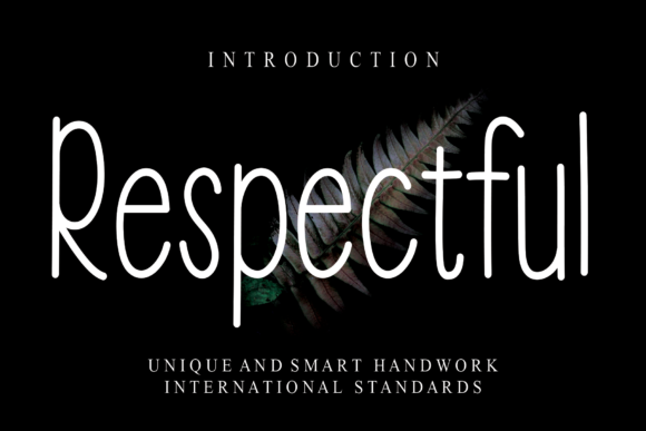 Respectful: A Font for Polished Branding