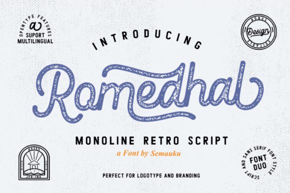 Romedhal: A Creative Font for Makers