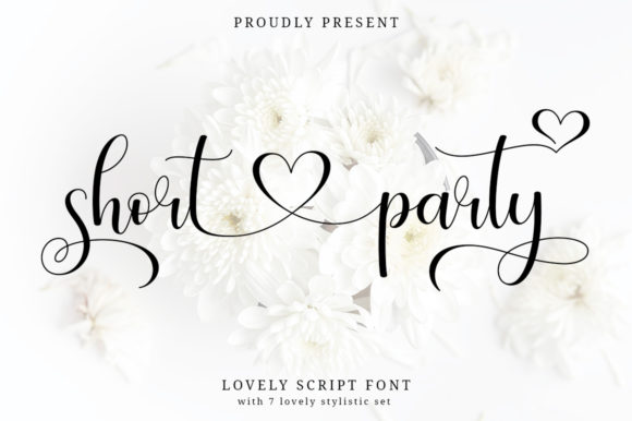 Short Party Font for Business Branding