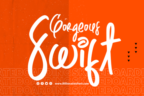 Swift Gorgeous Font for Web Design