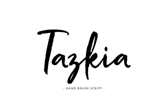 Tazkia: A Elegant Script Font