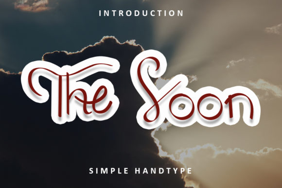 The Soon: A Handwritten Font for Elegant Design