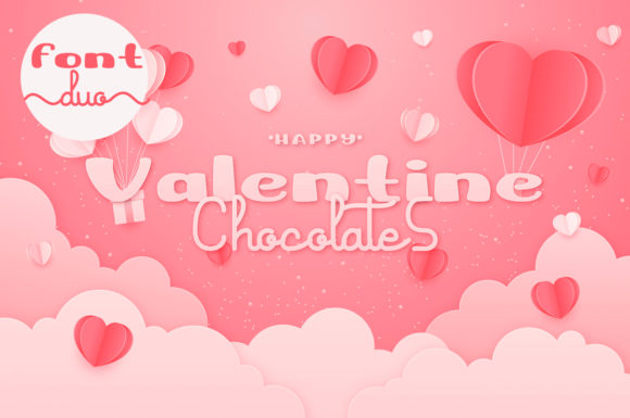 Valentine Chocolates Font for Elegant Branding
