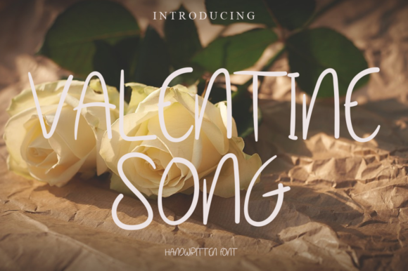 Valentine Song Font for Elegant Design