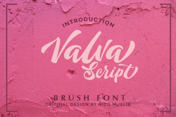 Valva: A Charming Script Font
